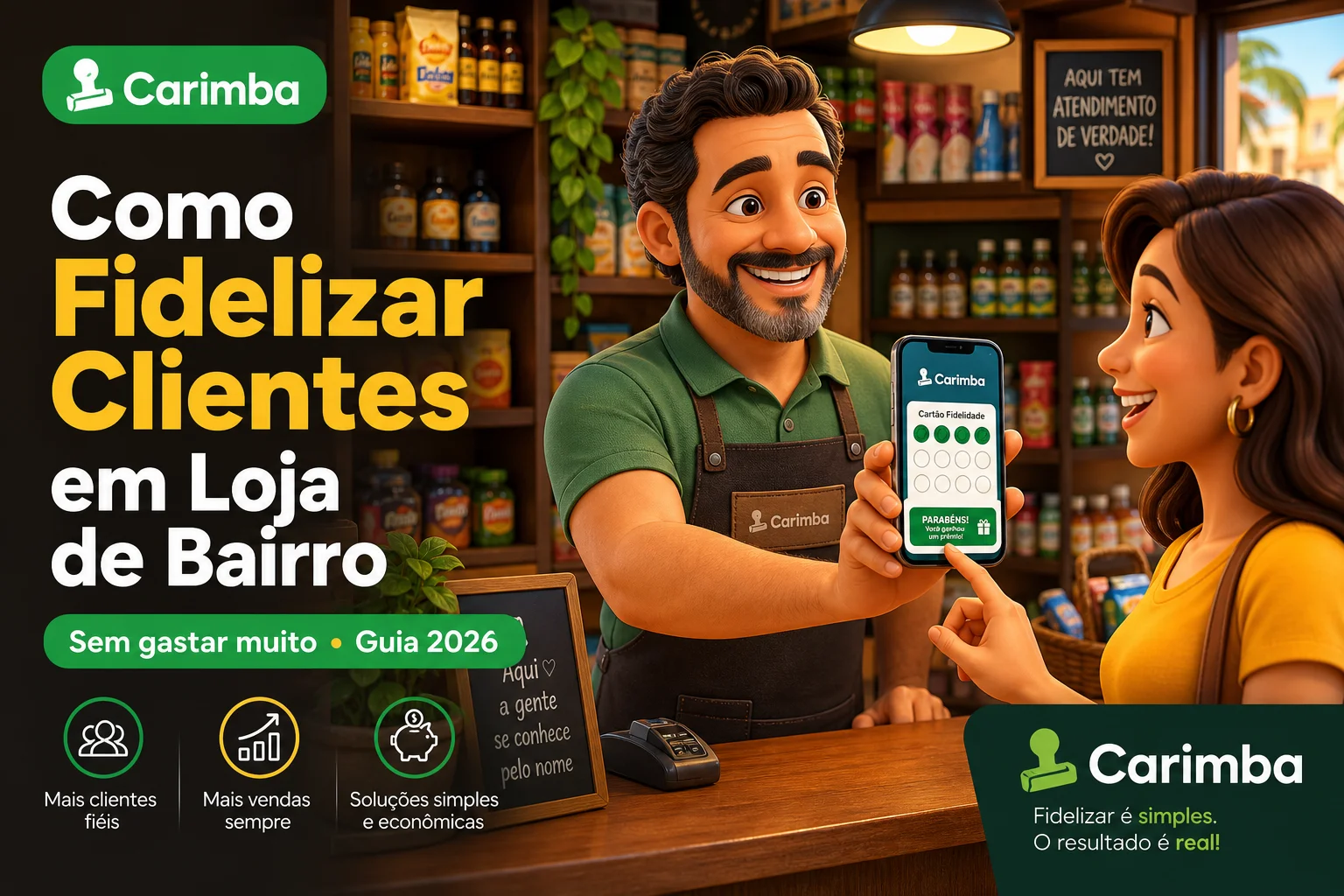 Como fidelizar clientes em uma loja de bairro sem gastar muito dinheiro? Guia completo 2026